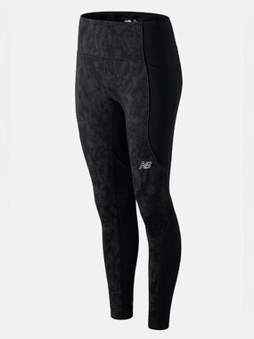 New Balance Reflective Impact Run Tights Women’s M Black NB Heat